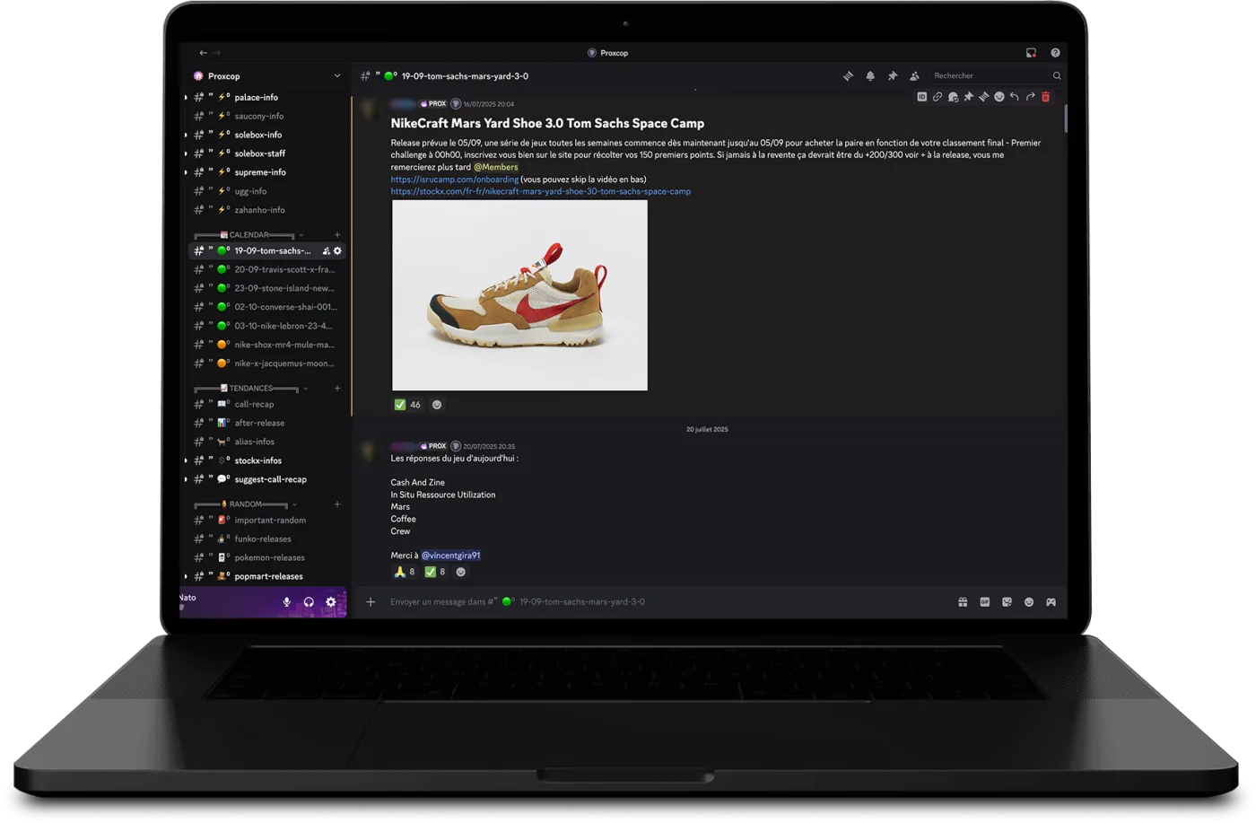 Aperçu Proxcop sur Mac